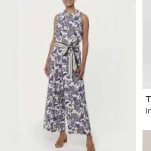 Loft floral jumpsuit